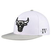 Chicago Bulls Core Snapback Hat White - NBA