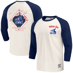 Chicago White Sox Darius Rucker Collection by Fanatics Cooperstown Collection Raglan 3/4-Sleeve T-Shirt - MLB