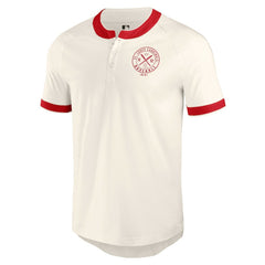 St. Louis Cardinals Darius Rucker Collection by Fanatics Henley Raglan T-Shirt - MLB
