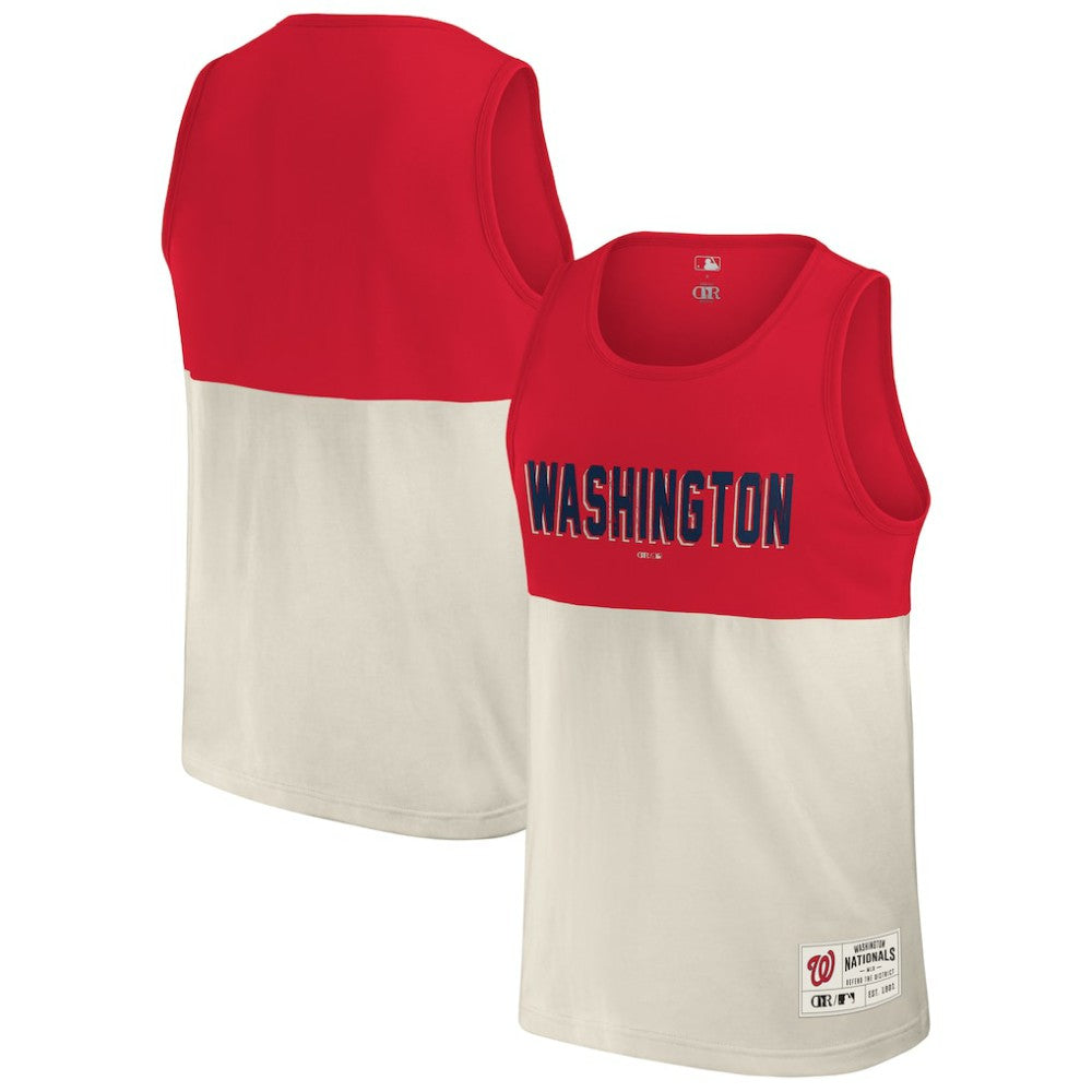 Washington Nationals Darius Rucker Collection by Fanatics Colorblock Tank Top - MLB