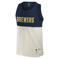 Milwaukee Brewers Darius Rucker Collection by Fanatics Colorblock Tank Top - MLB
