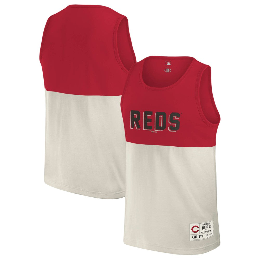 Cincinnati Reds Darius Rucker Collection by Fanatics Colorblock Tank Top - MLB