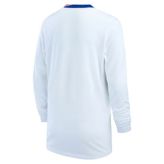 USMNT Youth 2024 Home Replica Long Sleeve Jersey White | Nike