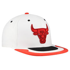 Chicago Bulls Day 4 Snapback Hat White - NBA