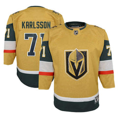 William Karlsson Vegas Golden Knights Youth Home Premier Player Jersey - Gold - NHL