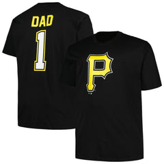 Pittsburgh Pirates Profile Big & Tall #1 Dad T-Shirt - MLB