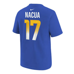 Puka Nacua Los Angeles Rams Youth Player Name & Number T-Shirt Royal | Nike for Sale