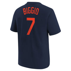 Craig Biggio Houston Astros Nike Youth Cooperstown Collection Name & Number T-Shirt - MLB