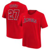 Mike Trout Los Angeles Angels Nike Youth Name & Number T-Shirt - MLB