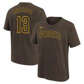 Manny Machado San Diego Padres Nike Youth Name & Number T-Shirt - MLB