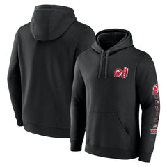 New Jersey Devils Fanatics Revolution Pullover Hoodie - Black - NHL