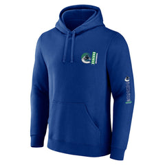 Vancouver Canucks Fanatics Revolution Pullover Hoodie - Blue - NHL