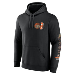 Anaheim Ducks Fanatics Revolution Pullover Hoodie - Black - NHL