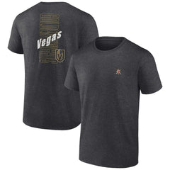 Vegas Golden Knights Fanatics Backbone T-Shirt - Heather Charcoal - NHL