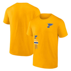 St. Louis Blues Fanatics Represent T-Shirt - Gold - NHL