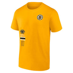 Boston Bruins Fanatics Represent T-Shirt - Gold - NHL