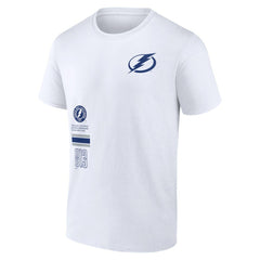 Tampa Bay Lightning Fanatics Represent T-Shirt - White - NHL