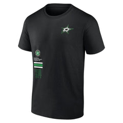 Dallas Stars Fanatics Represent T-Shirt - Black - NHL