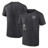 Los Angeles Kings Fanatics Represent T-Shirt - Heather Charcoal - NHL