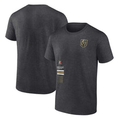 Vegas Golden Knights Fanatics Represent T-Shirt - Heather Charcoal - NHL