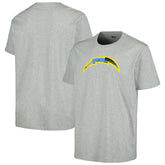 Los Angeles Chargers New Era Camo Logo T-Shirt Gray | NFL