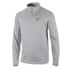 Nashville Predators Columbia Wickham Hills Omni-Wick Quarter-Zip Jacket - Gray - NHL