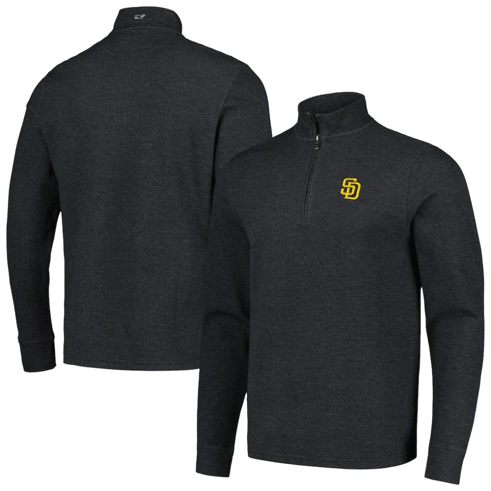 San Diego Padres Vineyard Vines Saltwater Quarter-Zip Jacket - MLB