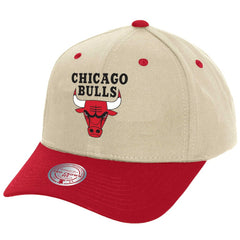 Chicago Bulls Game On Two-Tone Pro Crown Adjustable Hat Cream - NBA