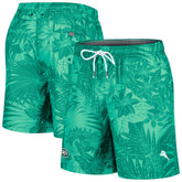 New York Jets Santiago Palms Board Shorts Green | Tommy Bahama
