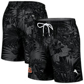 Cincinnati Bengals Santiago Palms Board Shorts Black | Tommy Bahama