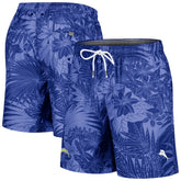 Los Angeles Chargers Santiago Palms Board Shorts Powder Blue | Tommy Bahama