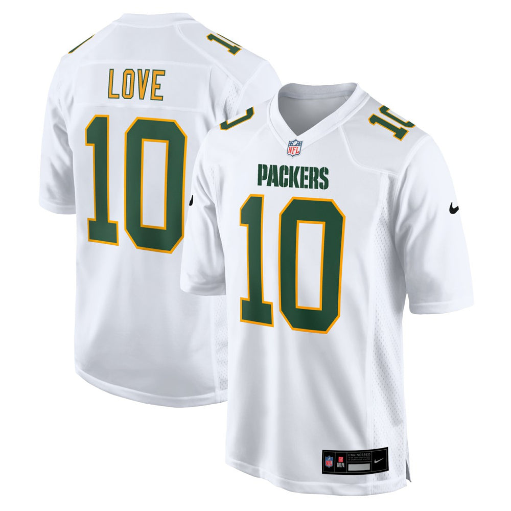 Jordan Love Green Bay Packers Fashion Game Jersey White | Nike for Sale