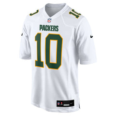 Jordan Love Green Bay Packers Fashion Game Jersey White | Nike for Sale