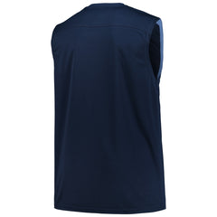 Memphis Grizzlies Big & Tall Birdseye Muscle Tank Top Navy - NBA