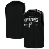 San Antonio Spurs Birdseye Muscle Tank Top Black - NBA