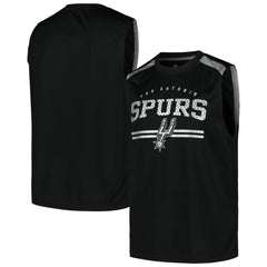 San Antonio Spurs Birdseye Muscle Tank Top Black - NBA