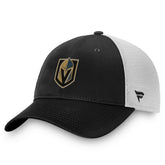 Vegas Golden Knights Fanatics Core Primary Logo Trucker Adjustable Hat - Charcoal/White - NHL