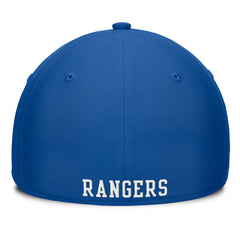 New York Rangers Fanatics Core Primary Logo Flex Hat - Royal - NHL