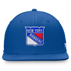 New York Rangers Fanatics Core Primary Logo Fitted Hat - Royal - NHL