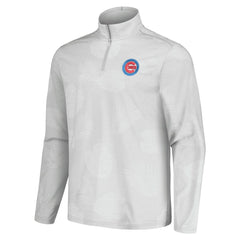 Chicago Cubs Tommy Bahama Delray Frond IslandZone Half-Zip Jacket - MLB