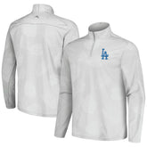 Los Angeles Dodgers Tommy Bahama Delray Frond IslandZone Half-Zip Jacket - MLB