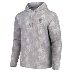 San Diego Padres Tommy Bahama Palm Frenzy Hoodie Long Sleeve T-Shirt - MLB