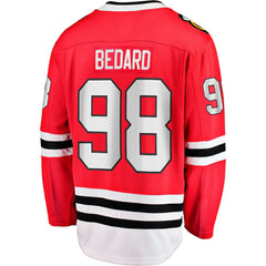 Connor Bedard Chicago Blackhawks Fanatics Home Breakaway Player Jersey - Red - NHL