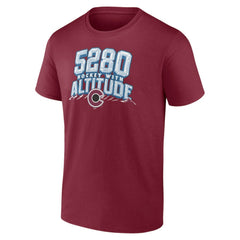 Colorado Avalanche Fanatics Local T-Shirt - Burgundy - NHL