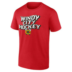 Chicago Blackhawks Fanatics Local T-Shirt - Red - NHL