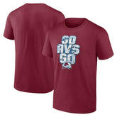 Colorado Avalanche Fanatics Local T-Shirt - Burgundy - NHL