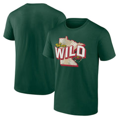 Minnesota Wild Fanatics Local T-Shirt - Green - NHL
