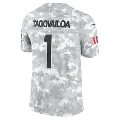 Tua Tagovailoa Miami Dolphins 2024 Salute to Service Limited Jersey Arctic Camo | Nike for Sale
