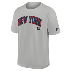 New York Giants Rewind Statement Max90 T-Shirt Gray | Nike for Sale