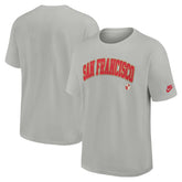 San Francisco 49ers Rewind Statement Max90 T-Shirt Gray | Nike for Sale